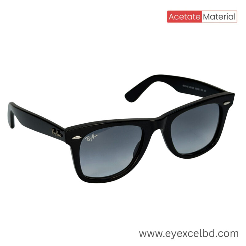 2140 Acetate Wayfarer 1:1 – Black Phantom Edition by Eyexcelbd