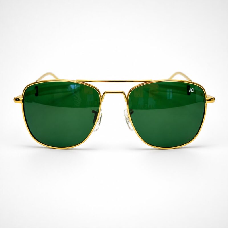 A O Classic Aviator – Gold Green G-15 Edition by EyExcelBD
